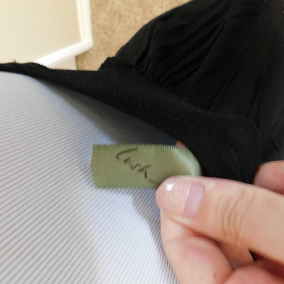 Black Beach Cover up Dress - Picture 6 of 6